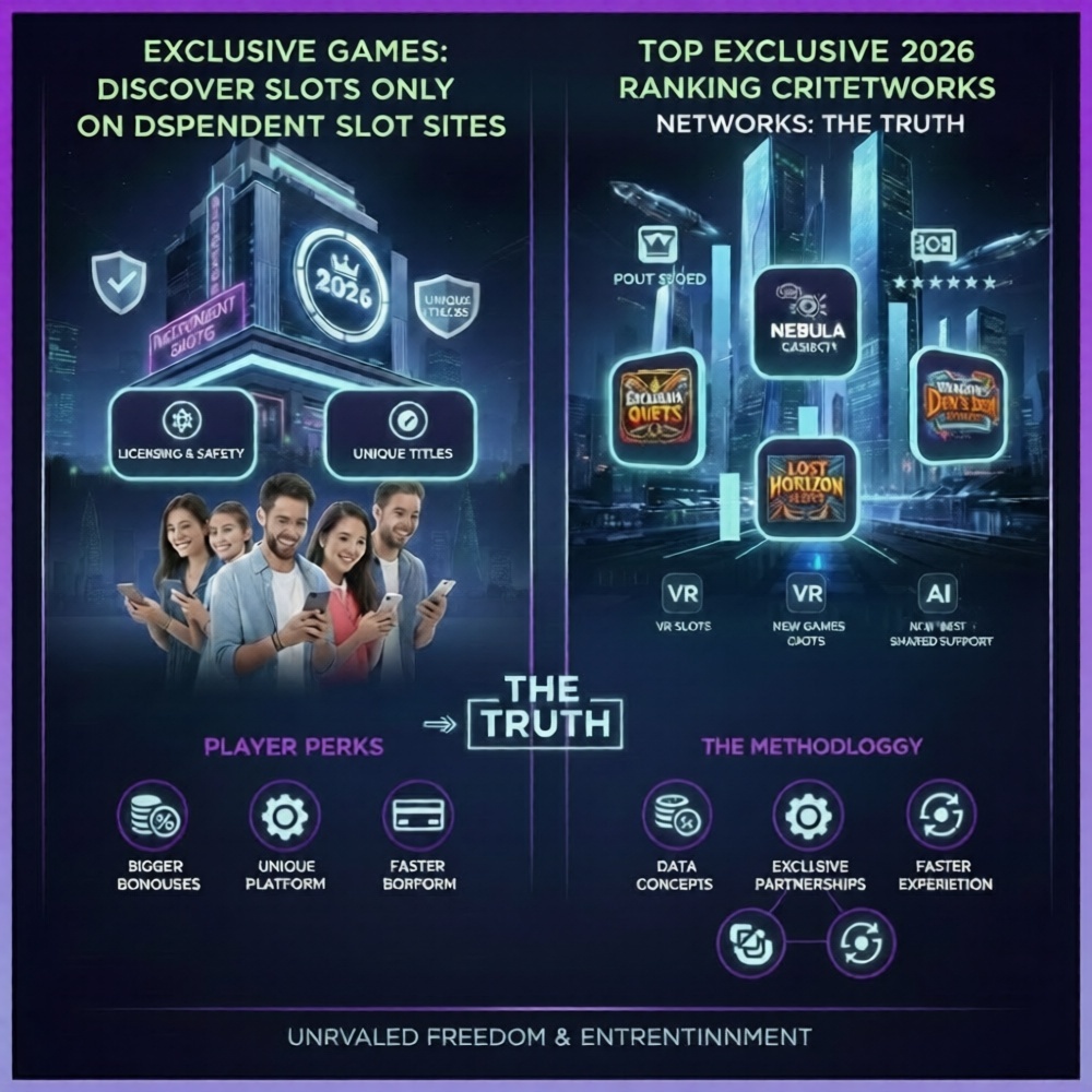 Slots Only Found on Independent Sites Slots Only Found on Independent Sites